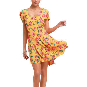 Billabong Women’s Skate Dress Size Medium Floral Print